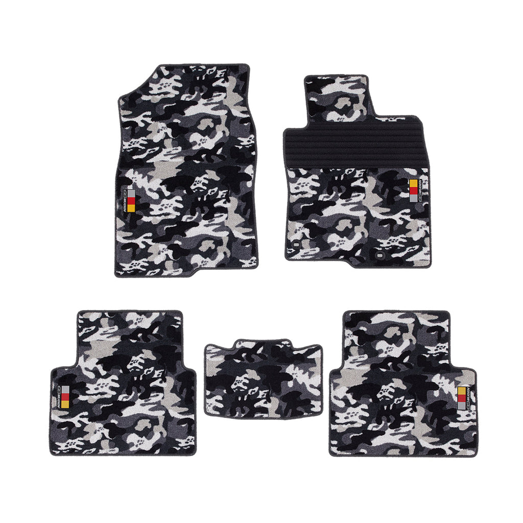 Mugen - Floor Mat Set Limited Camo Edition - Honda - Fit-Jazz GR1/2/3/4/5/6/7/8 - 08P15-XNN-K0S0-MC