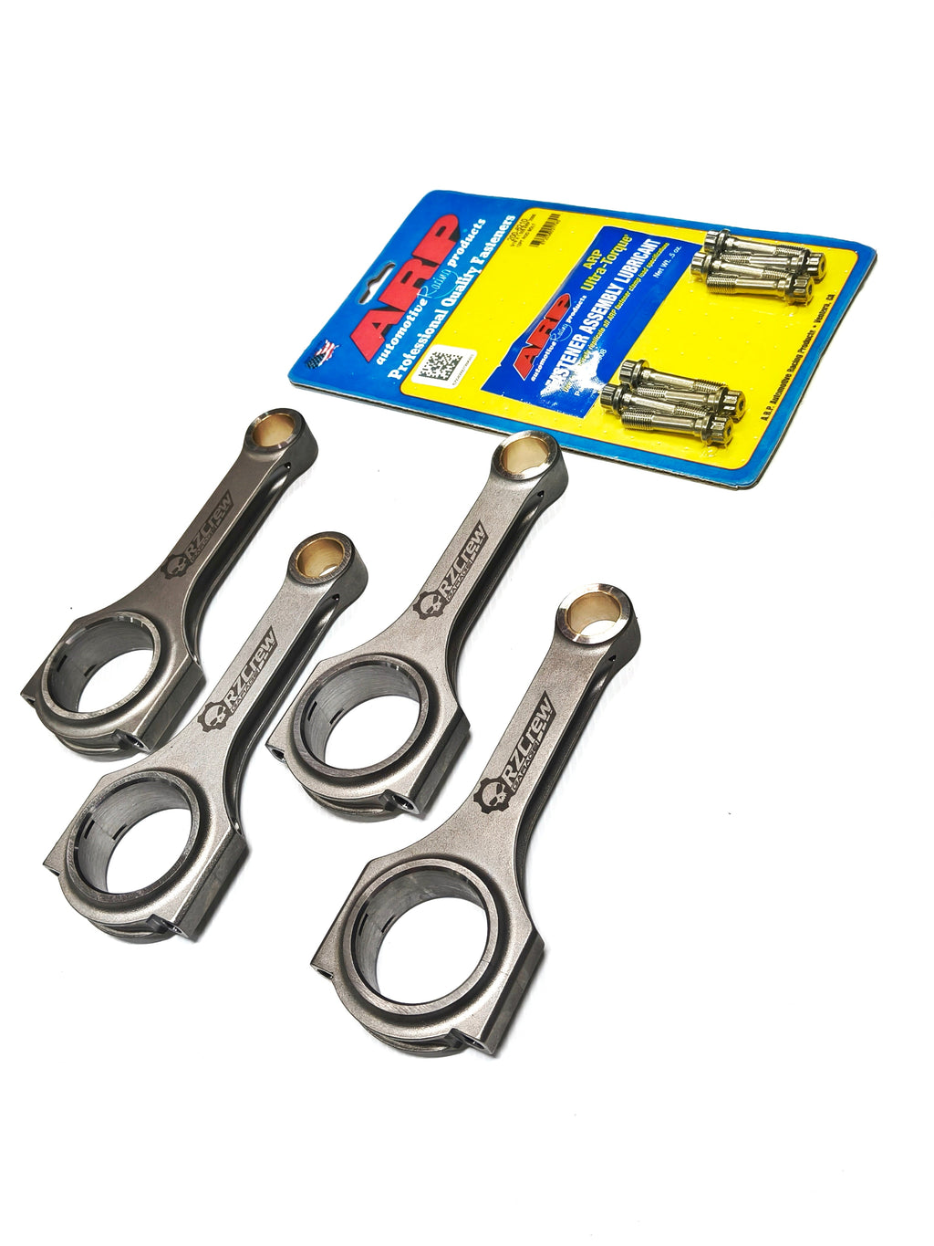Rzcrew Racing - H Beam Forged Conrod - Set of 4 - Suzuki M18A - RZ-FCR-H-M16A-ARP2000