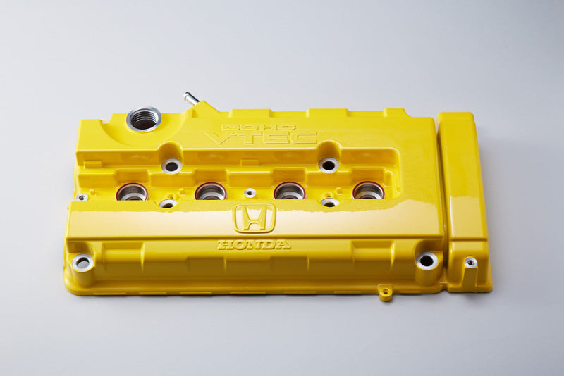 Spoon - Valve Cover (Yellow) - Honda B Series Vtec - 12310-16B-000 - 12310-16B-000