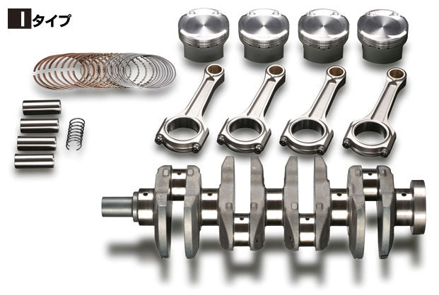 Toda Racing - Low Compression 2.2 Stroker Kit (2182cc) - Honda F20/22C - 13001-F20-0T2-I - 13001-F20-0T2-I
