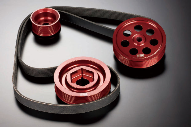 Toda Racing - Lightweight Pulleys Kit (With AC) for DC5 - Honda - K20A - 13810-DC5-HAC - 13810-DC5-HAC
