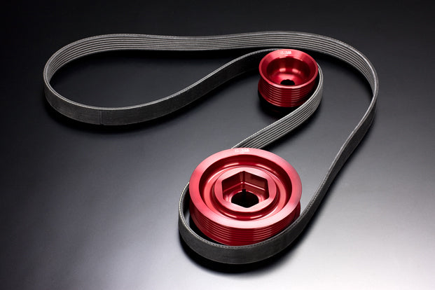 Toda Racing - Lightweight Pulleys Kit (With AC) for FN2 - Honda - K20A - 13810-FN2-HAC - 13810-FN2-HAC