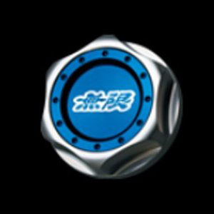 Mugen - Hexagon Oil Filler Cap (Blue) - Honda F/H/K/B/D Series - 15610-XG8-K2S0-BU - 15610-XG8-K2S0-BU