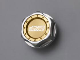 Mugen - Hexagon Oil Filler Cap (Gold) - Honda F/H/K/B/D Series - 15610-XG8-K2S0-CG - 15610-XG8-K2S0-CG