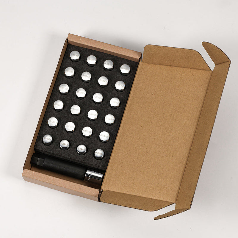 Rays - 17HEX Nut & Lock Set L31 - 6H - Closed - M12x1.25 - (24 Pieces) - RZCrewGarage