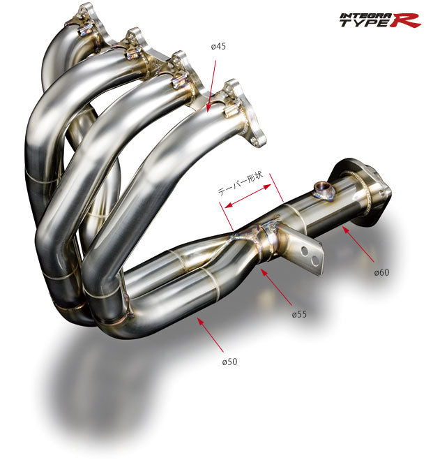 Toda Racing 4-2-1 Exhaust Manifold V2 - DC2(Zenki) - 18100-DC2-961