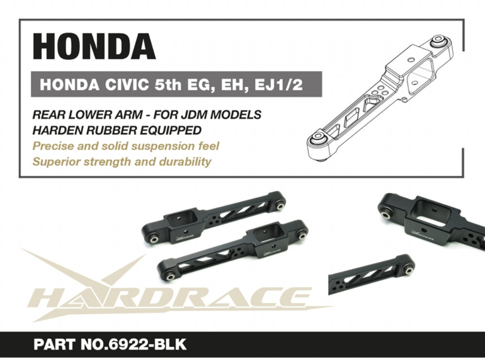 Hardrace - Hardrace - 6922-BLK - Rzcrewgarage