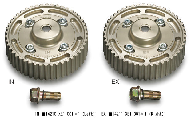 Toda Racing - Exhaust Free Adjusting Cam Pulley - Toyota - 3S-GE (For SXE10 Only) - 14211-XE1-001 - 14211-XE1-001