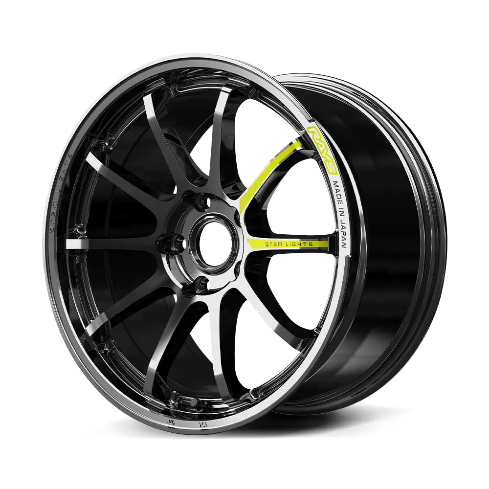 Rays Gram lights 57NR LIMITED - 18x8.5J - 5x114.3 - ET: 45 (Rays Black Metal Coat)