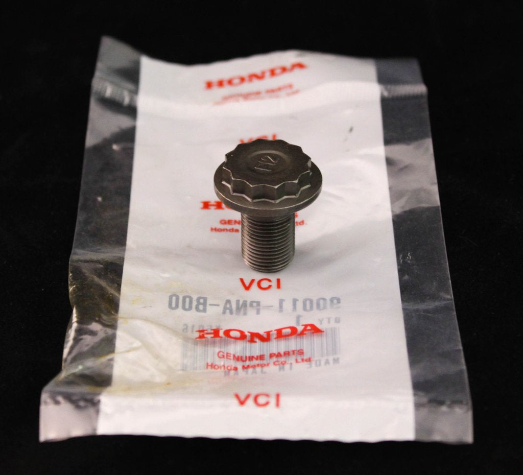 Genuine Honda Parts - Flywheel Bolts (Individual) - Honda r18 - 90011-PNA-B00 - 90011-PNA-B00