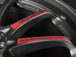 Rays - CE28SL repair spoke sticker (Red for 17/18inch)-7415-11 - RZCrewGarage
