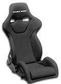 Charge Speed Genoa-R Reclinable Seat - FRP - Black
