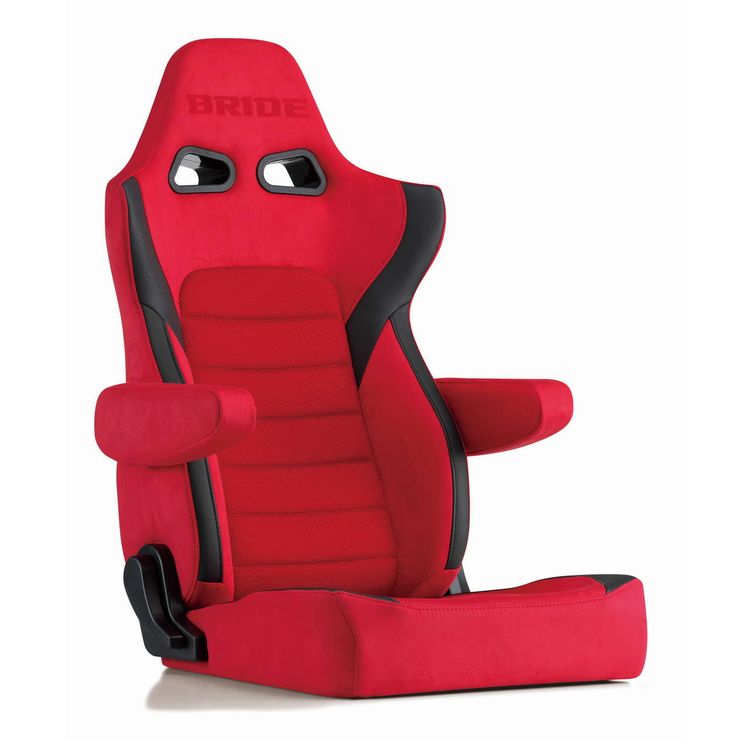 Bride Ergoster Reclinable Seat - FRP - Red