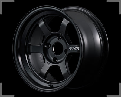 Rays Volk Racing TE37V 2324 MODEL - 17x9J - 4x114.3 - ET: -10 (Matte black)