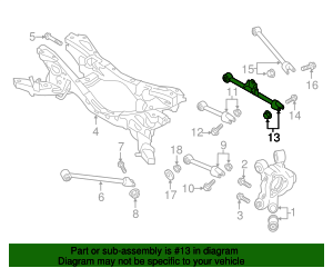 Genuine Mazda Parts - Genuine Mazda Parts - Rear Ft Lateral Arm, Left - Mazda - MX-5 Miata Roadster RF ND - N243-28-550 - Rzcrewgarage