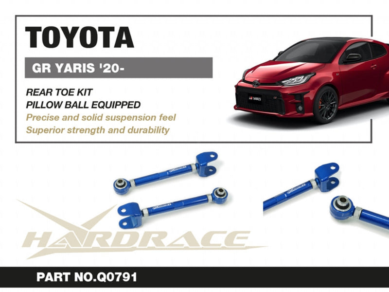 Hardrace - Hardrace - Rear Toe Arm ( Pillow ball) - Toyota - Yaris GR GXPA16 - Q0791 - Rzcrewgarage