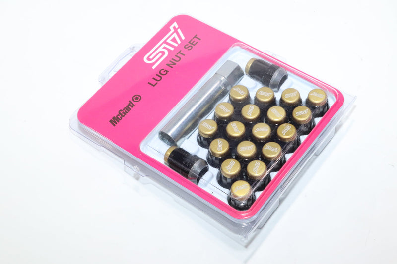 STI - Gold Lug nut set - M12x1.25 - Set of 20 - ST28170ST010 - RZCrewGarage