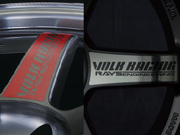 Rays - TE37SL repair spoke sticker (Metal Black) for 19 inches-7415-8 - RZCrewGarage