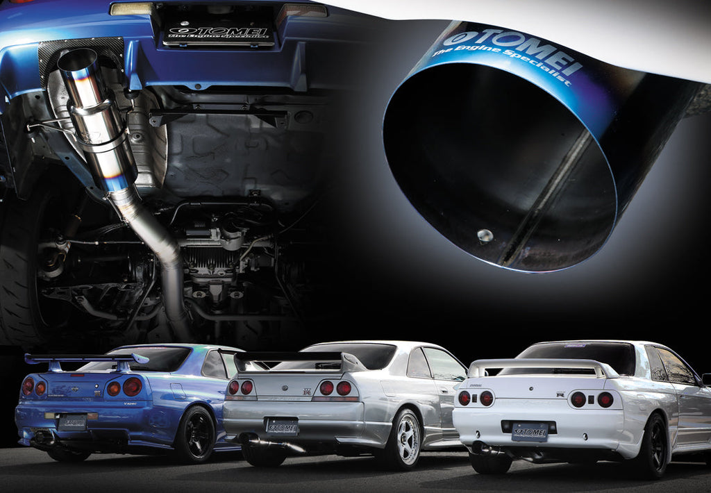 Tomei Ti RACING TITANIUM MUFFLER - Nissan - Skyline GT-R BNR32 - 441008