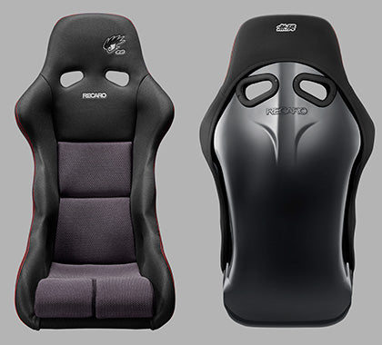 Mugen MS-C (Passenger side) Fixed Bucket Seat with seat rail - Black