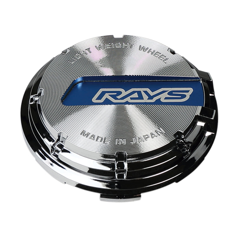 Rays - No.65 GL CAP BK-Chrome/RD - RZCrewGarage