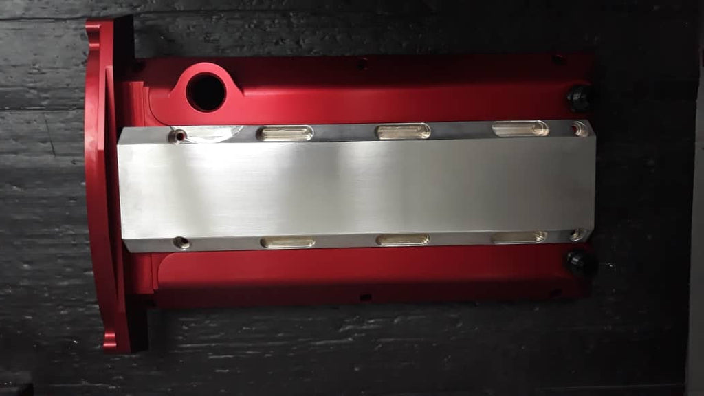 Rzcrew Racing - Vented Billet Valve Cover - Mitsubishi 4G63T (Mivec) - RZ-VC-4G63M
