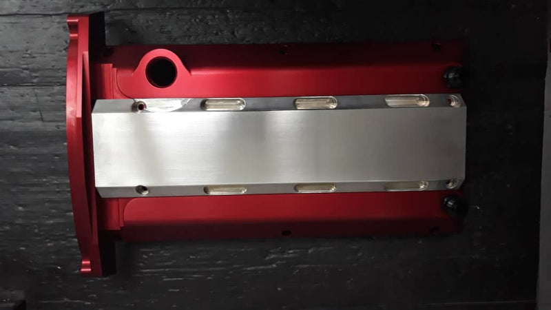 Rzcrew Racing - Vented Billet Valve Cover - Mitsubishi 4G63T (Mivec) - RZ-VC-4G63M