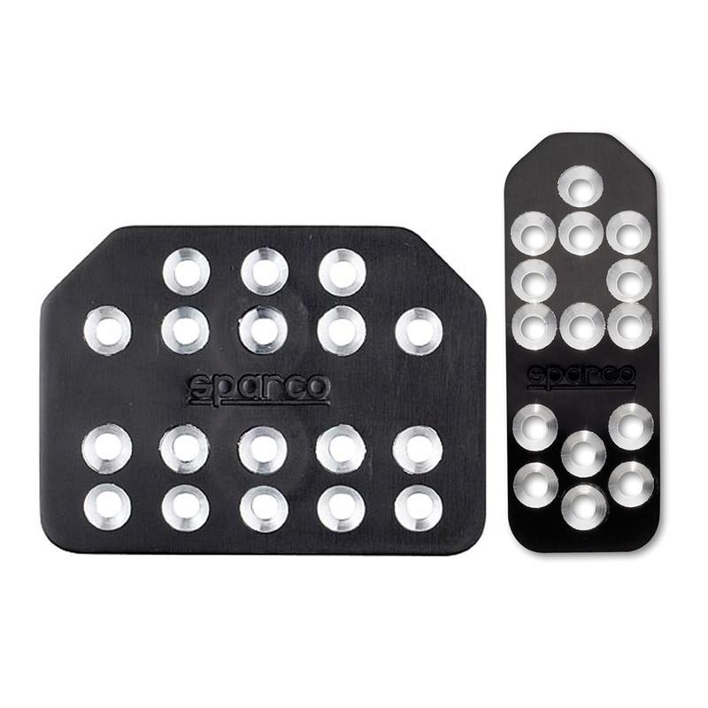 Sparco - Piuma Short Black Pedal Kit - AT - RZCrewEurope