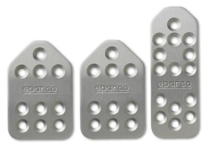 Sparco - Piuma Short Silver Pedal Kit - MT - RZCrewEurope