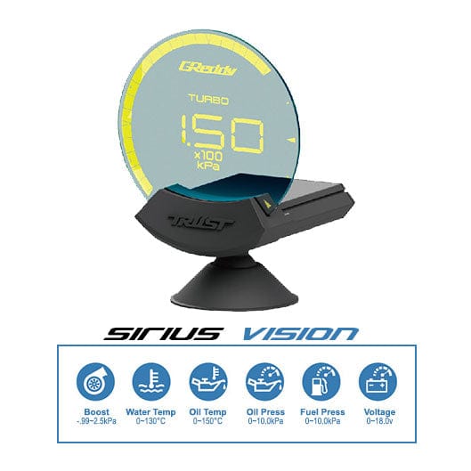 Trust Greddy Sirius Vision Gauge - 68mm-16001720 - RZCrewGarage