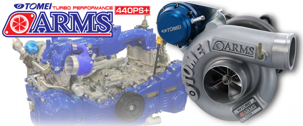 Tomei ARMS T440M SINGLE SCROLL TURBINE KIT EJ20/25 - Subaru - Impreza WRX GC8 APPLIED A to G