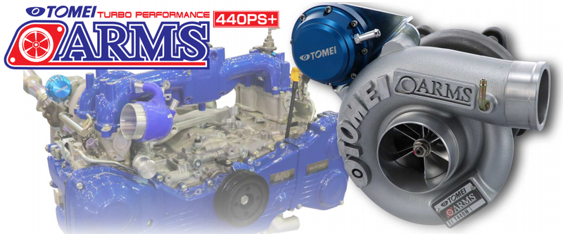 Tomei ARMS T440M SINGLE SCROLL TURBINE KIT EJ20/25 - Subaru - Impreza WRX STi GRB/GVB For USDM/EUDM EJ257