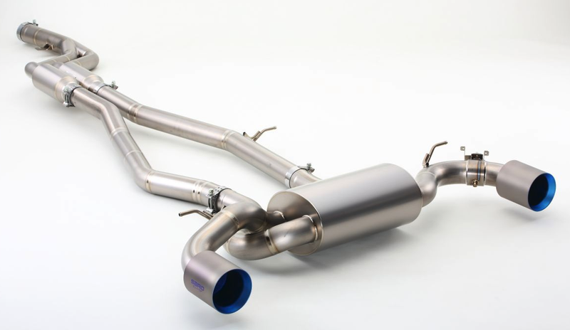 Sard Ti-Z Full Titanium Exhaust System - Toyota - Supra A90 DB42 - 23006