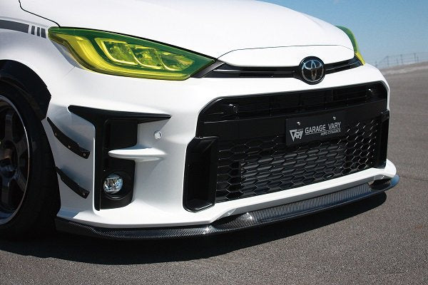 Garage Vary - Front Lip Spoiler (Carbon) - Toyota - Yaris GR GXPA16 - 30-8002 - Rzcrew Garage