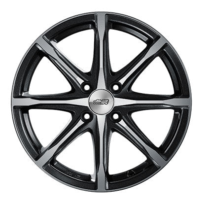 Mugen MD8 - 16x6.5 J ET: 50 (Dark Gun Metallic Mirror Face) - 4x100 - 42700-XNA-665-E-50