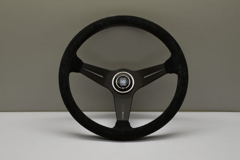 Nardi - Deep Corn Steering Wheels - 3 Spokes Leather,Suede - 80mm Deep Dish-6069.35.2094 - RZCrewGarage