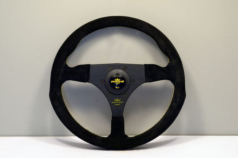 Personal - Fitti Racing Steering Wheels - 3 Spokes Suede-6417.33.2081 - RZCrewGarage