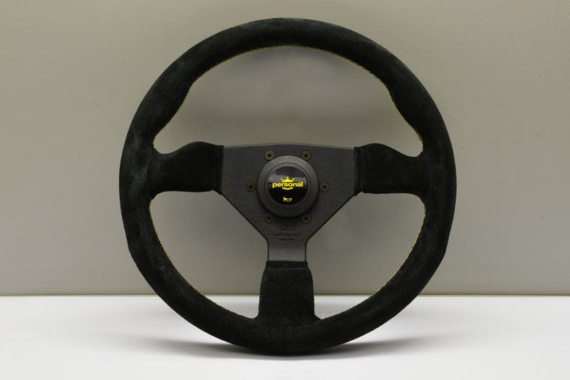 Personal - Grinta Steering Wheels - 3 Spokes Suede-6430.33.2092 - RZCrewGarage