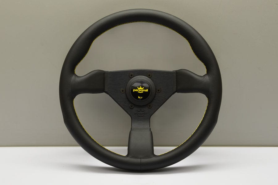 Personal - Grinta Steering Wheels - 3 Spokes Leather-6430.33.2095 - RZCrewGarage
