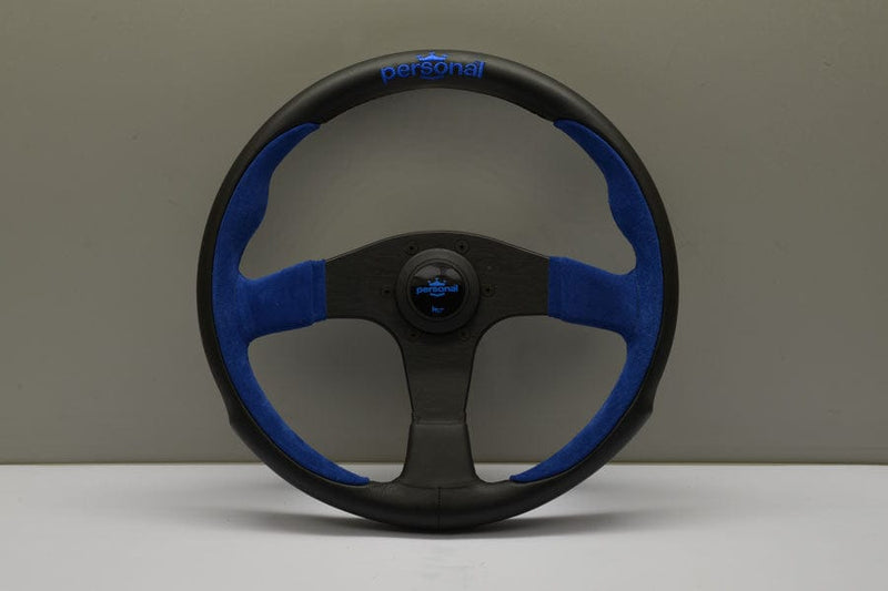 Personal - Pole Position Steering Wheels - 3 Spokes Leather,Suede-6521.35.2003 - RZCrewGarage