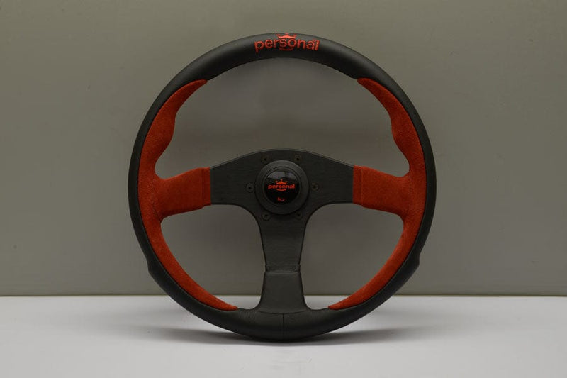 Personal - Pole Position Steering Wheels - 3 Spokes Leather,Suede-6521.35.2011 - RZCrewGarage