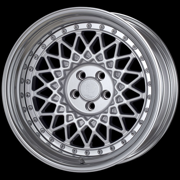 Enkei Japan 6666 - 17x9J - 4x107.95 - ET: 20 (Silver) - JDM-6666-790-5020SP