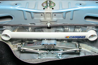 Okuyama Carbing - Rear Frame Brace - Honda Fit-Jazz GE8 - Honda Fit-Jazz GE8 - 692 231 0
