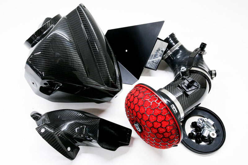 HKS Dry Carbon Racing Suction + Cold Air Intake Box - Toyota - Supra A90 RZ/GR DB42 - 70026-AT002