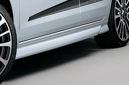 Mugen - Dash Side skirt (Unpainted) - Honda - Fit-Jazz GR1/2/3/4 - 70219-XNN-K1S0-ZZ - 70219-XNN-K1S0-ZZ - Rzcrew Garage