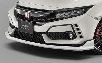 Mugen - Front under spoiler (Unpainted) - Honda - Civic Type R FK8 - 71110-XNCF-K0S0-ZZ - Rzcrew Garage