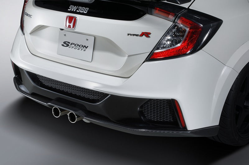 Spoon - Rear Bumper - Honda - Civic Type R FK8 - 71501-FK8-000 - Rzcrew Garage