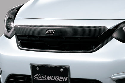 Mugen - Dash Carbon Front Grille - Honda - Fit-Jazz GR1/2/3/4 - 75130-XNN-K1S0 - 75130-XNN-K1S0 - Rzcrew Garage