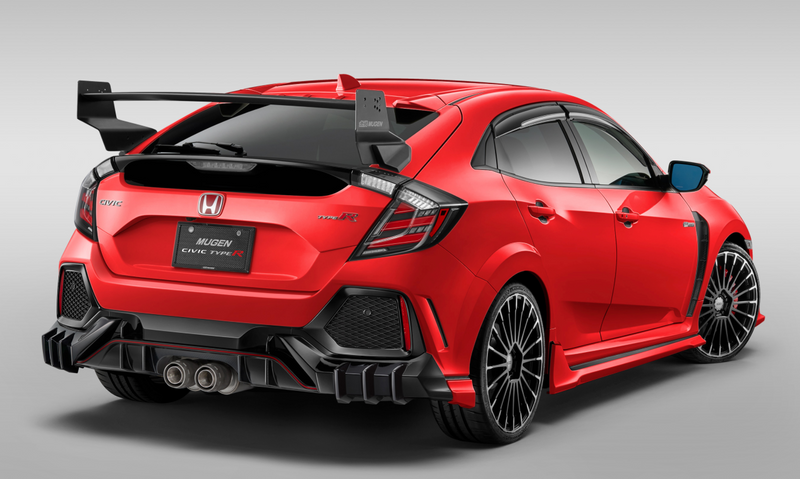 Mugen - Wing Spoiler Dry Carbon - Honda - Civic Type R FK8 - 84112-XNCF-K1S0 - Rzcrew Garage