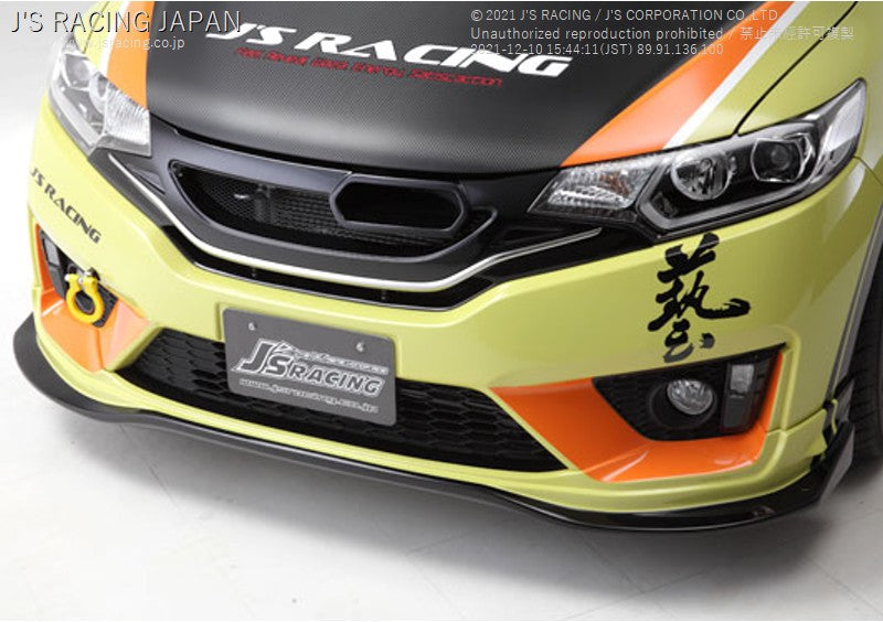 Js Racing - Front Wing Spoiler Type S FRP - Honda - Fit-Jazz GK3-6 - Default Title AH-F5M - Rzcrew Garage